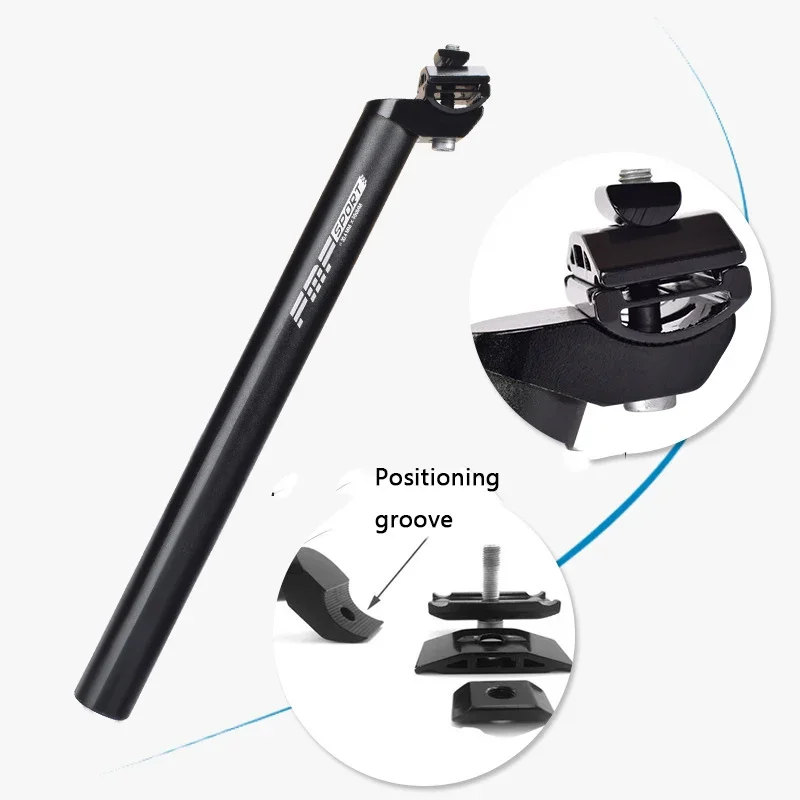 Подседельный штырь для велосипеда расширенный алюминиевый сплав черный детали