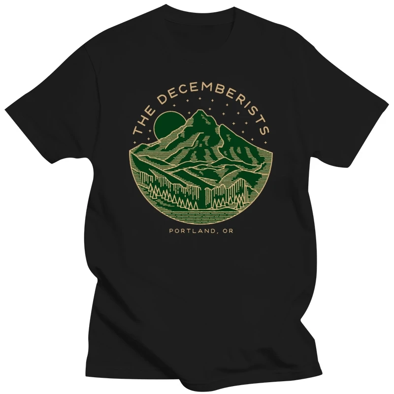 

The DECEMBERISTS logo rock band the king is dead Men's T shirt