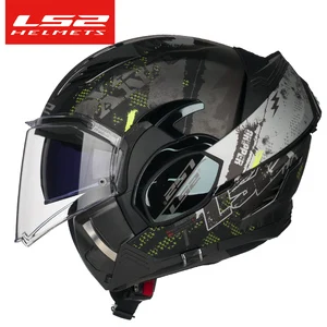 

Мотоциклетный шлем Capacete de motocicleta LS2 Valiant II, 180-градусный задний шлем для сальтовых шлемов ls2 ff900 casco moto casque