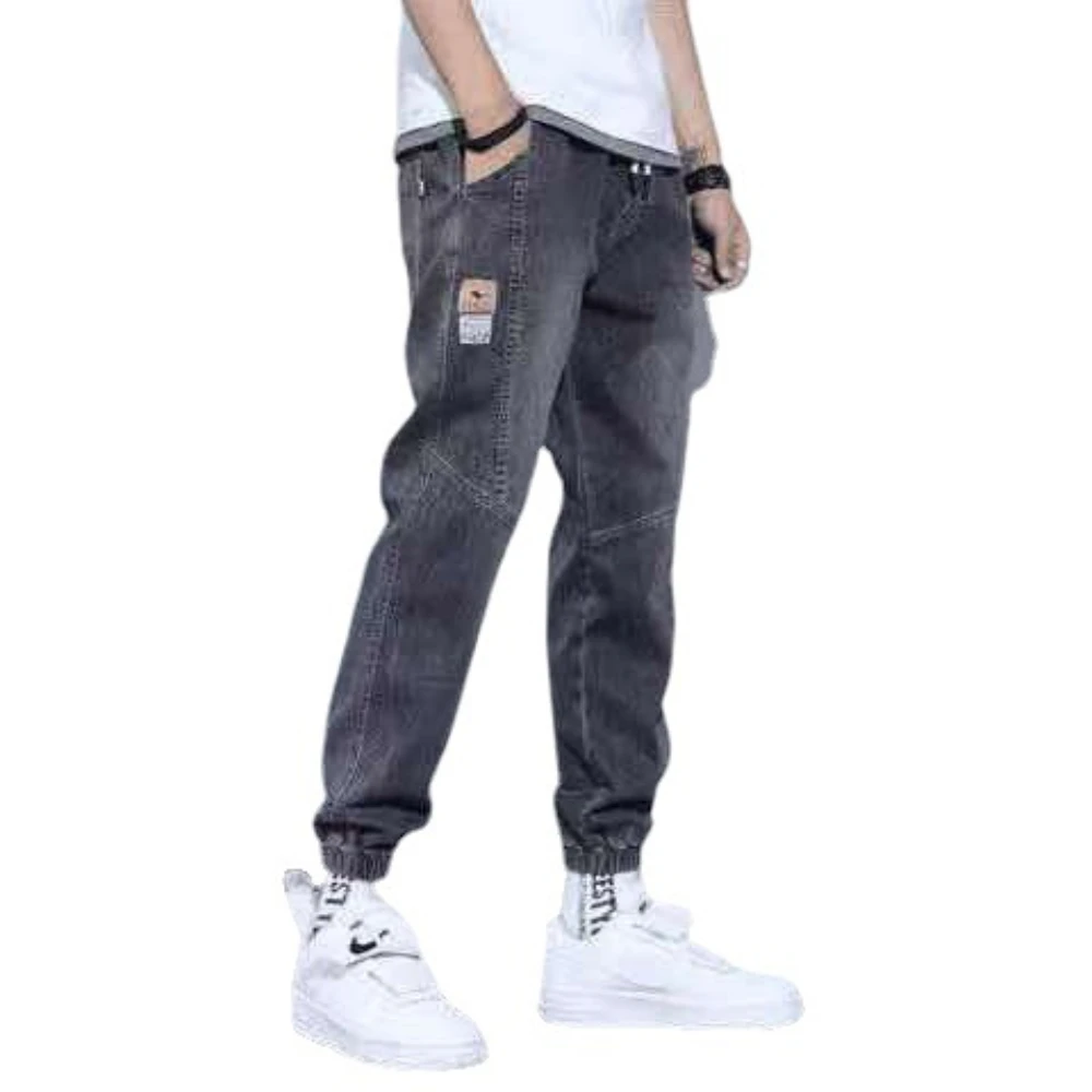 2022 Teenagers Denim Jeans Men's Korean Feet Brand Stretch Men's Trousers Summer Thin Casual Ripped Ankle Length Pants jeans men