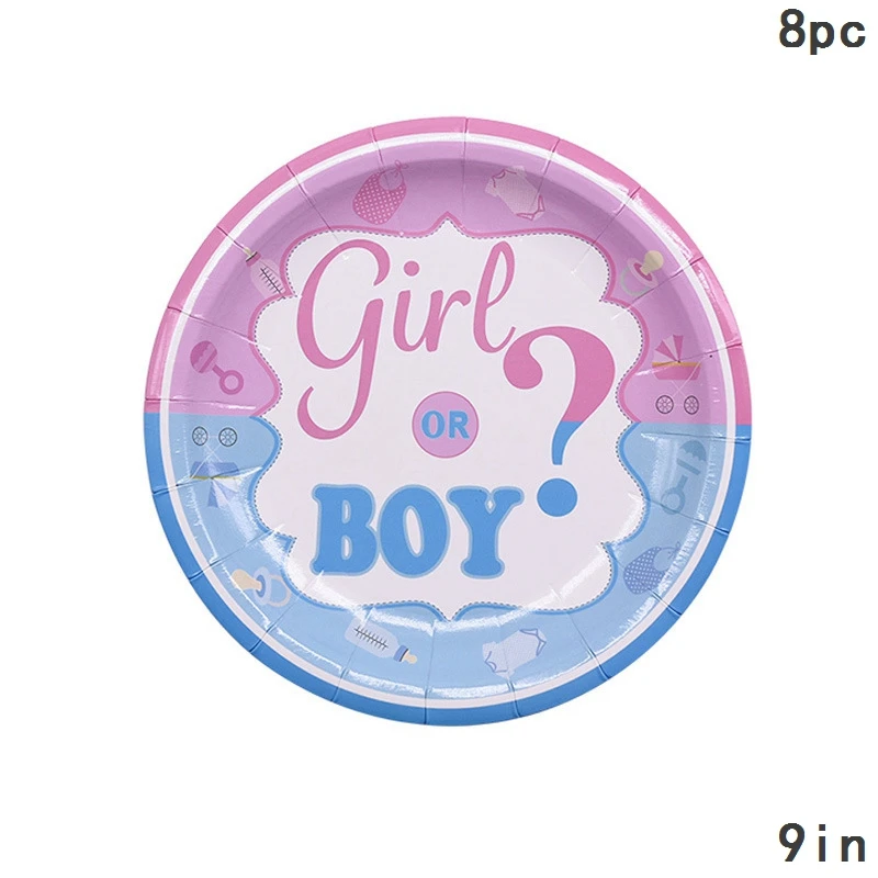 Wooden Baby Hundred Days Party Decorations It's A Boy Or Girl Gender Reveal Babyshower Table Decor | Дом и сад