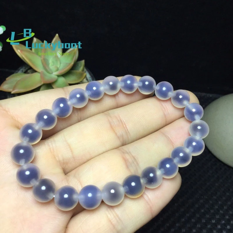 

Natural sugar heart agate bracelet female crystal bracelet hand row jewelry gift