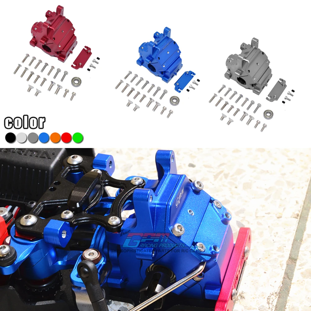GPM ARRMA 1/7 FIRETEAM, безграничный механизм, 1/8 KRATON EXB 6S, металлический передний/задний Чехол коробки передач, корпус Diff AR310854