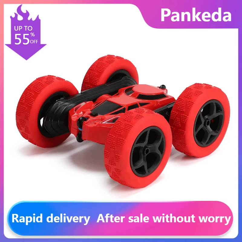 

4WD RC Car Drift 4WD Toy 2.4G 4CH Mini Stunt Car 360 Degree Rotation RC Car Wireless Remote Control Car Roll Truck Toys Gift