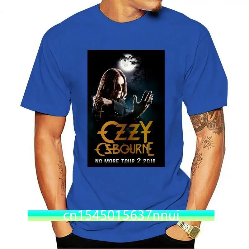 New Limited 2021 Ozzy Osbourne No More Tours 2 Complete Dates T-Shirt Size S-5XL
