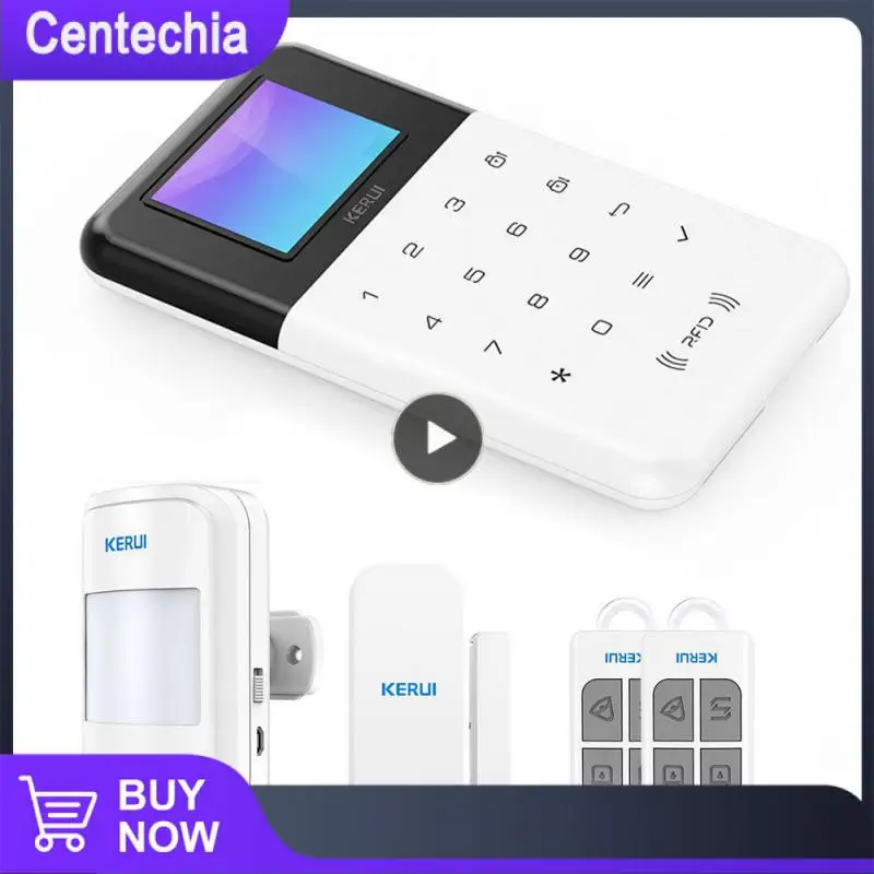 

Alarm Package Stable Gprs Networking Anti-theft Alarm System Highly Reliable Low Battery Reminder Smart Alarm Host Alarm System