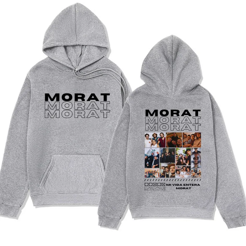 Толстовка с двусторонним принтом Singer Morat Band для мужчин и женщин Mi Vida Entera новые