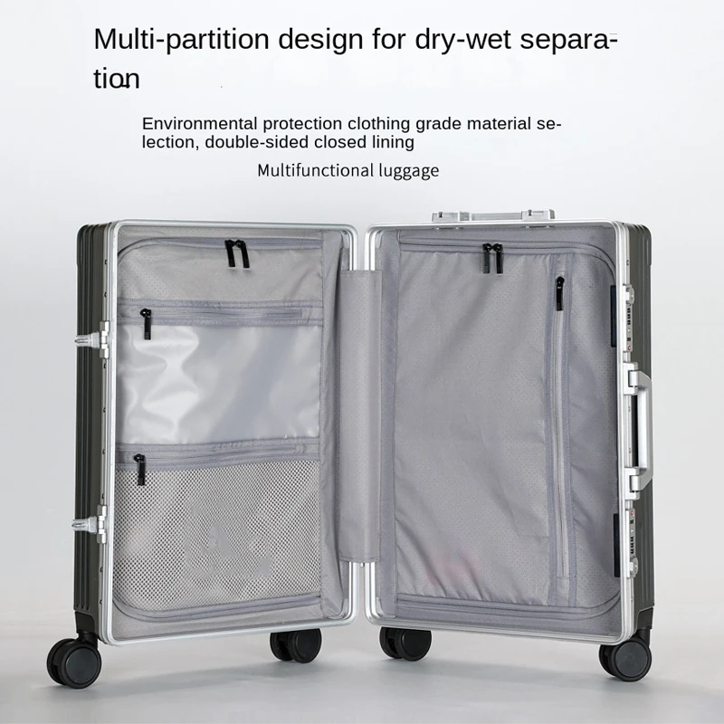 Дорожный чемодан передняя открытая крышка для ноутбука планшетов компьютеров