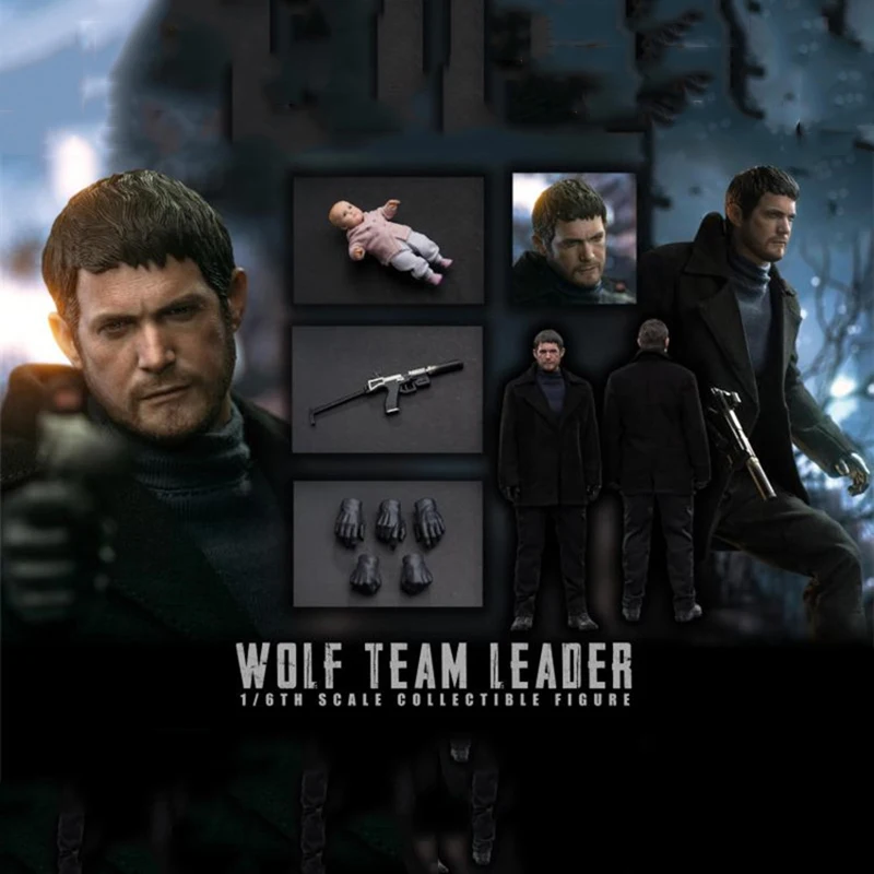 

_ MTTOYS MT008 1/6, Лидер команды волка, Крис, фигурка, модель 12 дюймов, мужской солдат, экшн-кукла, полный комплект, коллекционная игрушка