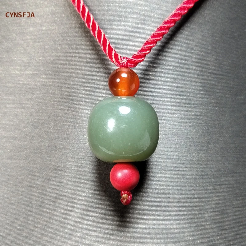 Новинка настоящий Сертифицированный унисекс этянь нефрит CYNSFJA амулеты на удачу