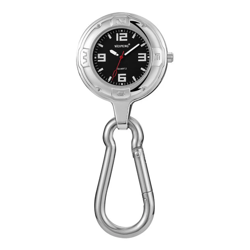 

Watch Watches Pocketcarabiner Clip Fob Nurses Digital Nurse Keychainnursing Gifts Outdoor Stethoscope Badge Men Climbing