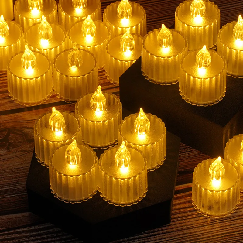 

Led Candle Lamp Led Electronic Candle Battery Power Tea Lights Home Decorative Flameless Candles for Decor Wedding Candle Lights