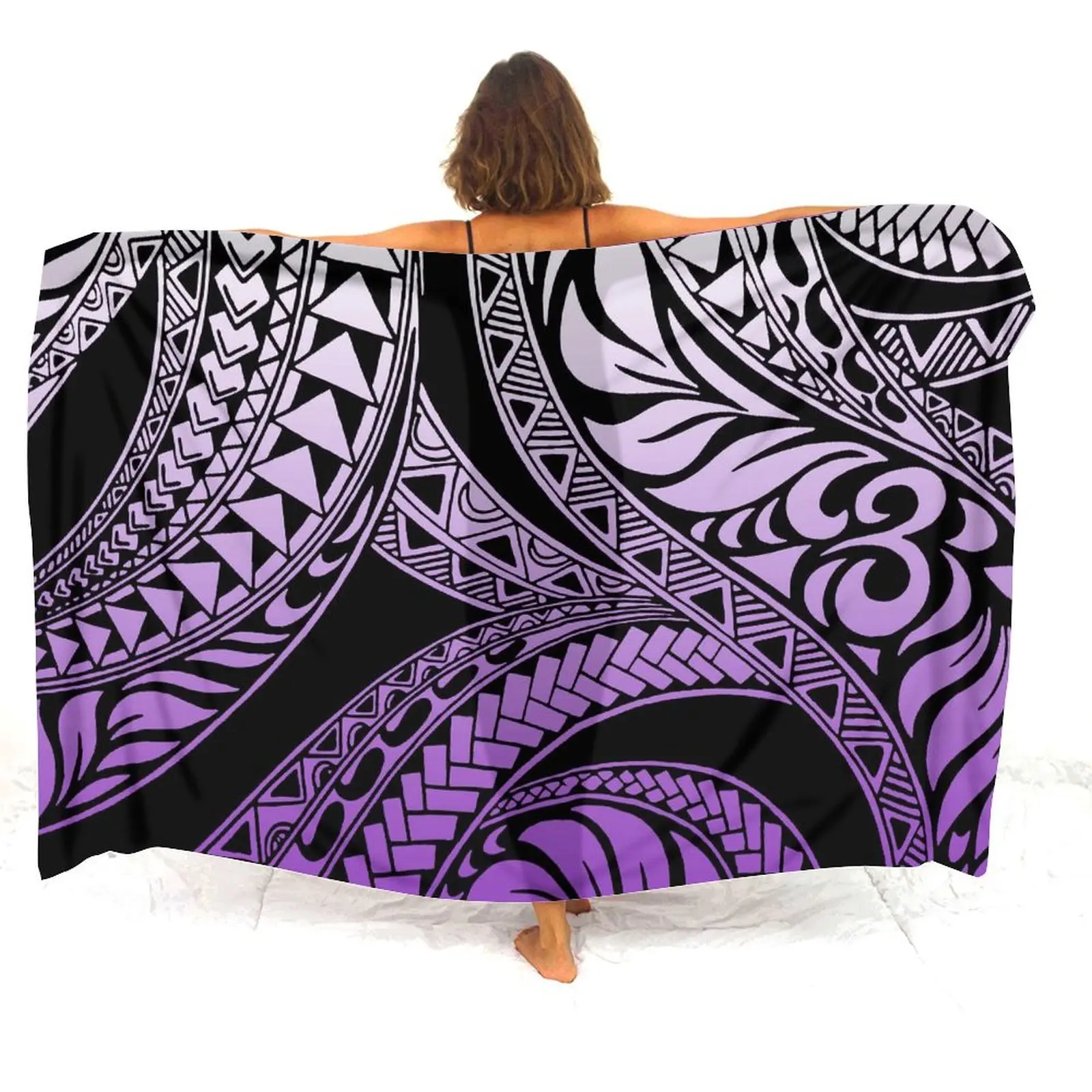 Женский стиль элегантный саронг этнический полинезийский качественная ткань с