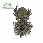 Наклейка EARLFAMILY для аниме Cthulhu, 13 см, Сакральная геометрия, автомобильные наклейки на бампер