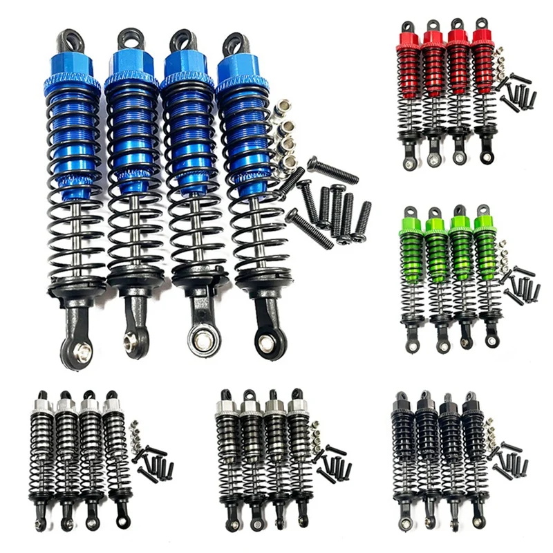 4 шт. металлический масляный амортизатор для LAEGENDARY BEZGAR 1/12 1/16 детали обновления