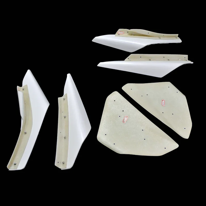 Автомобильные аксессуары EVO 10 Vas Wide Ver. Передний бампер из стекловолокна Hyper Canard шт.