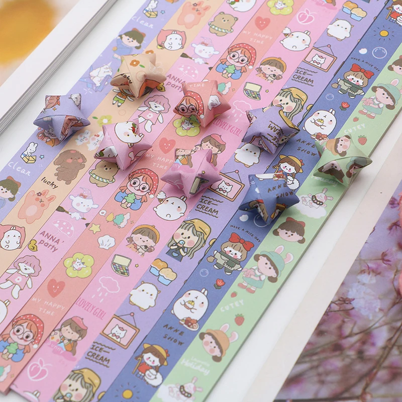 Коллекция 136 года космос небо оригами искусство счастливая кавайная звезда 8