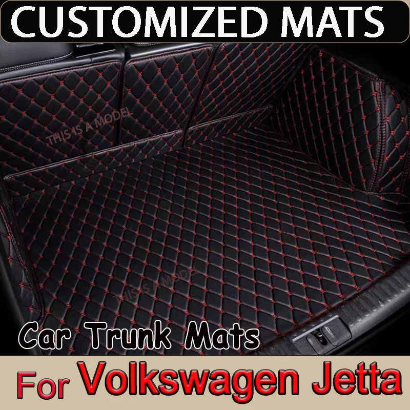 Кожаные автомобильные коврики для VW Volkswagen Jetta Vento A7 2019 2020 2021 2022 2023 кожаные матовые