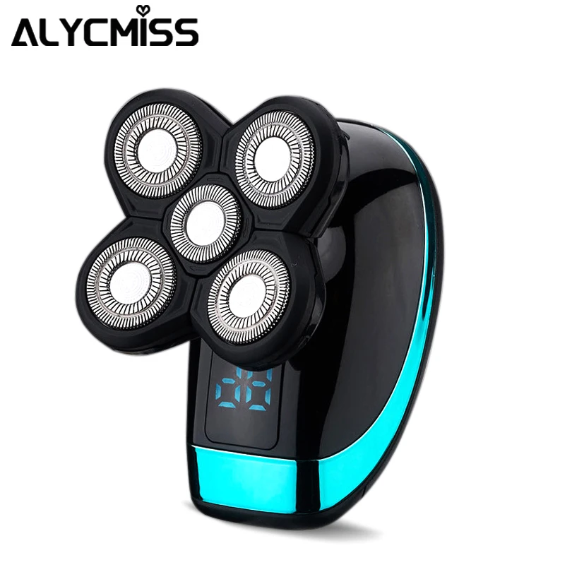 For Bald Men Electric Head Razor Skull Shavers Beard Hair Trimmer Rotary Hair Shaving Machine Men’s Grooming Kit