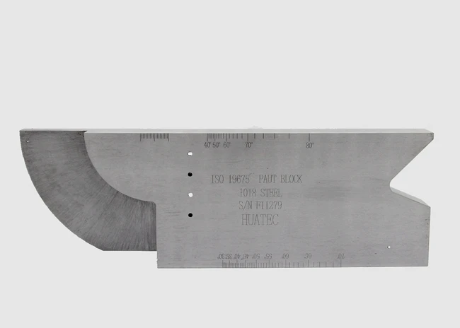 Фото Калибровочный блок IIW VI V2 DAC для ультразвуковых измерений №2