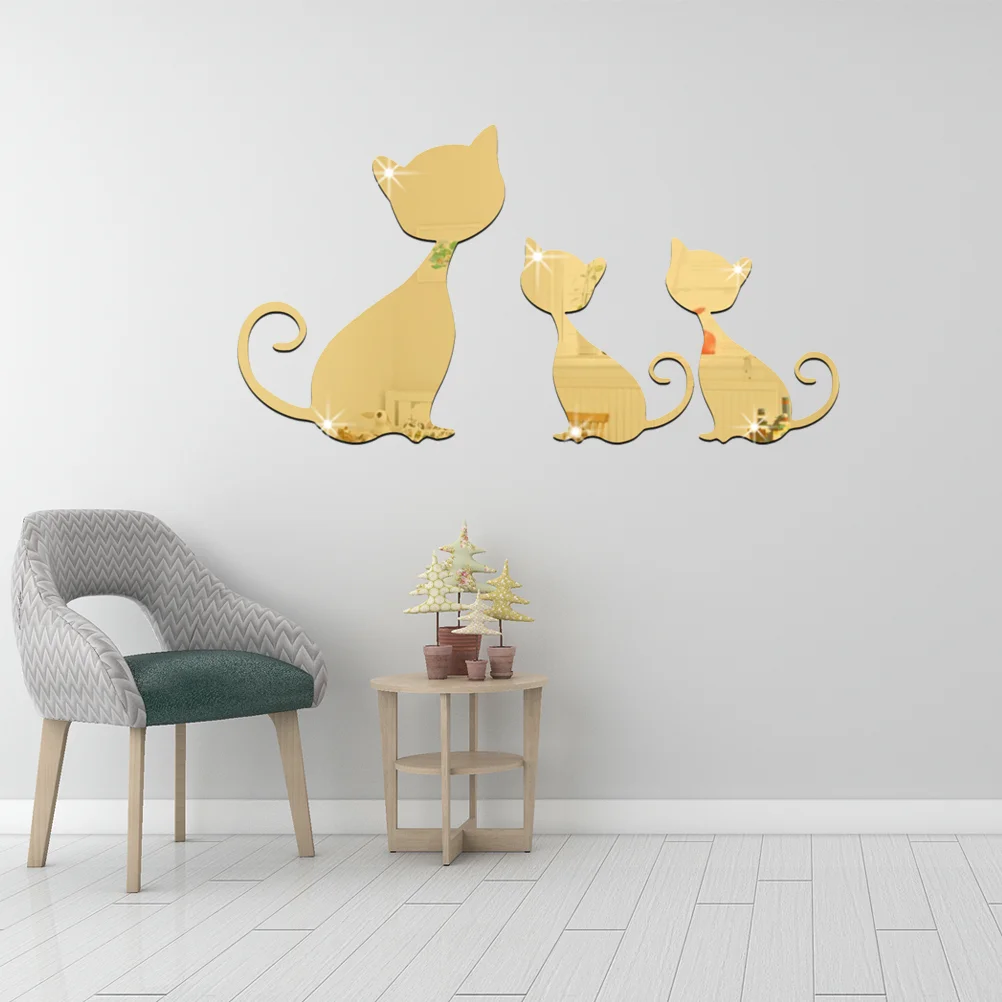 

Decoration Home Removable Wall Sticker Para Cuartos Wall Decal Wall Sticky Nordic Sticker The Cat Home decor