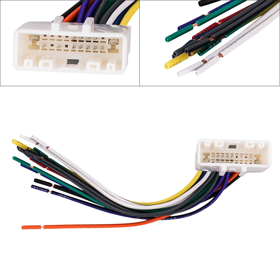 

Durable Car Stereo Harness Speaker Female Plug Fit for Nissan NV2500 2012-2016