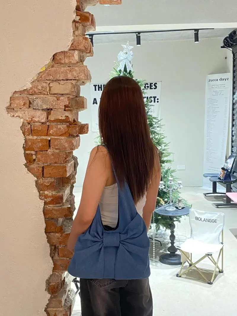 JIAERDI Harajuku джинсовые сумки на плечо для женщин лидер продаж Большая вместительная