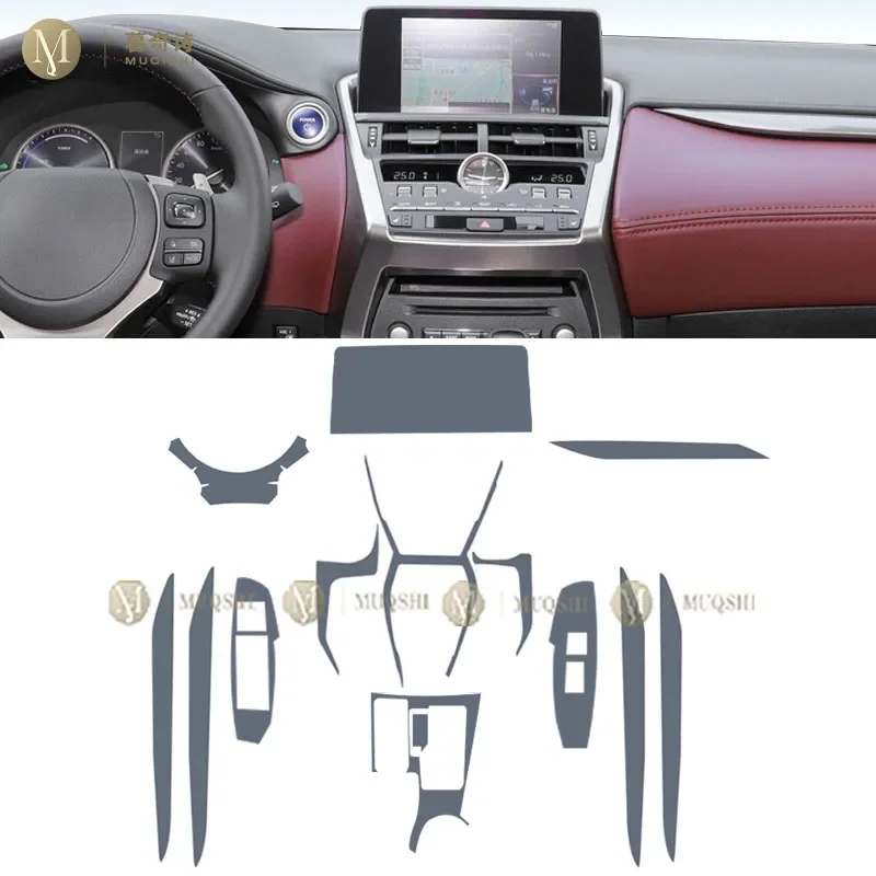 MUQSHI предварительно вырезанная внутренняя панель коробки передач автомобиля