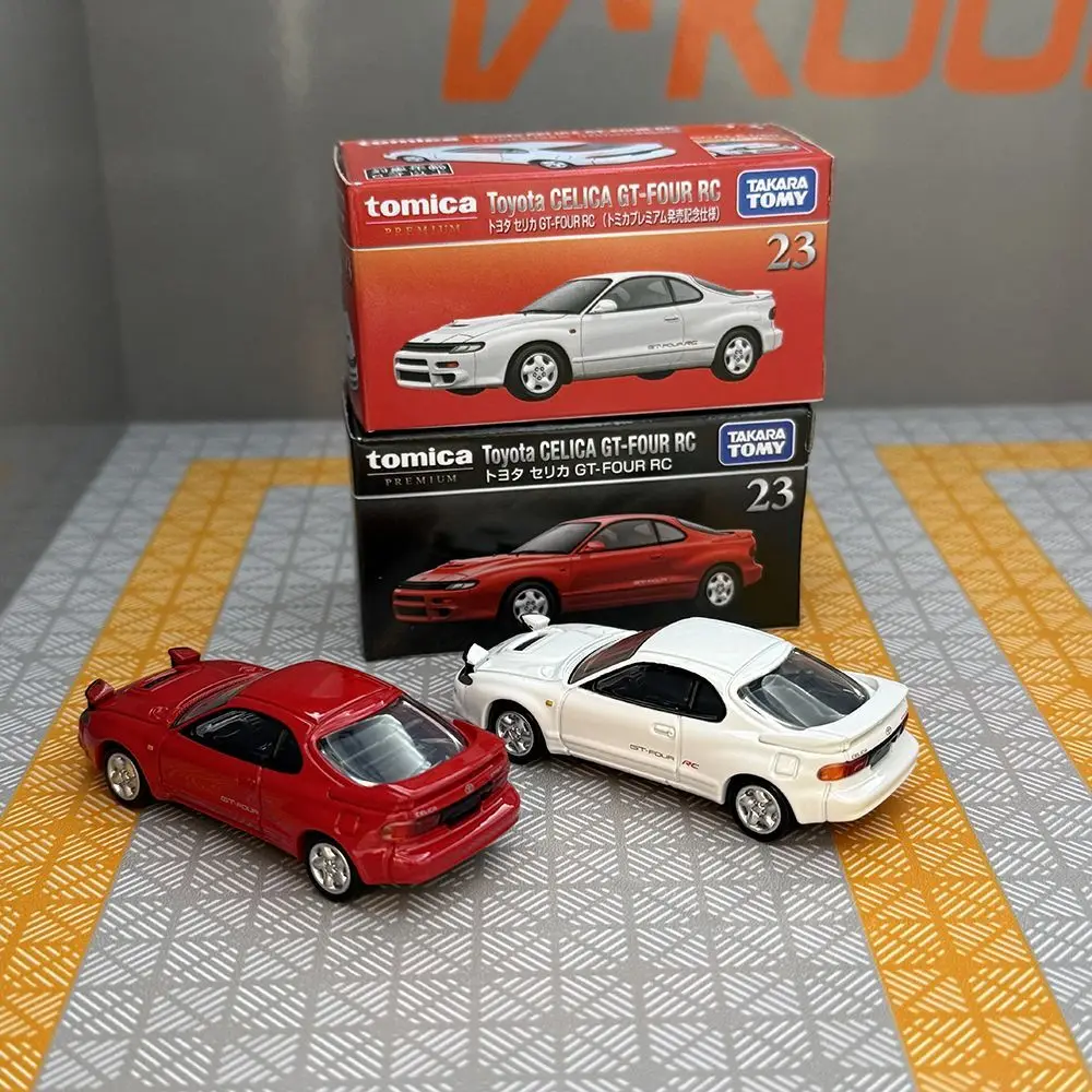 Фото Коллекционная модель автомобиля Tomica Premium Series TP23 Toyota Original Takara Tomy Celica GT-Four RC Transport Team из сплава №5