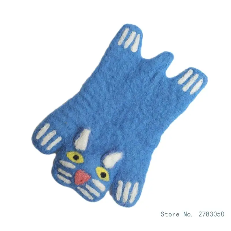 

Шерстяной войлочный coaster в форме животного