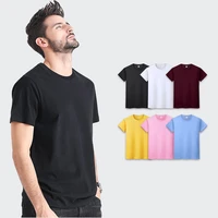mens soft comfy cotton undershirts breathable tees fashion casual short sleeve t shirts classic crew neck t shirt