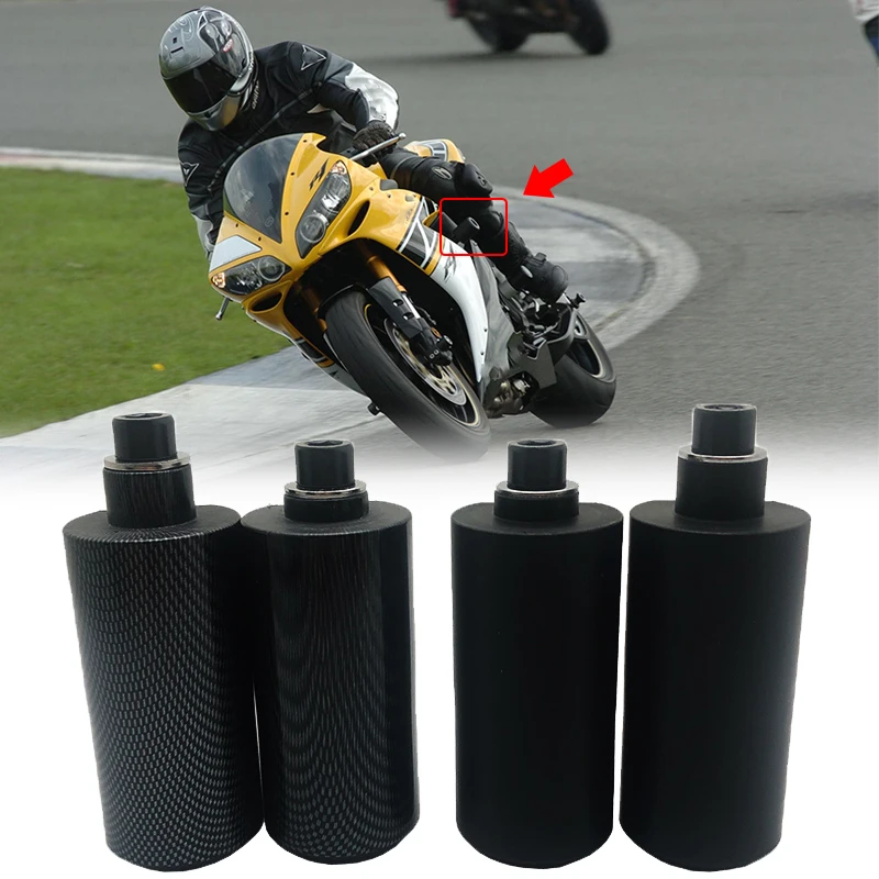 

1 pair Motorcycle Parts No Cut Frame Slider Crash Frame Protector Fit For Yamaha YZF R1 YZFR1 YZF-R1 2004-2006 Falling Protector