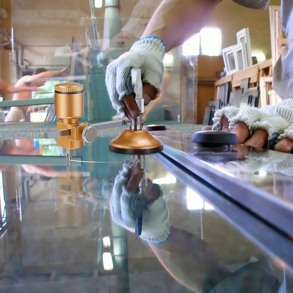 Стеклянный инструмент 40 см на присоске регулируемый круг для резки плитки