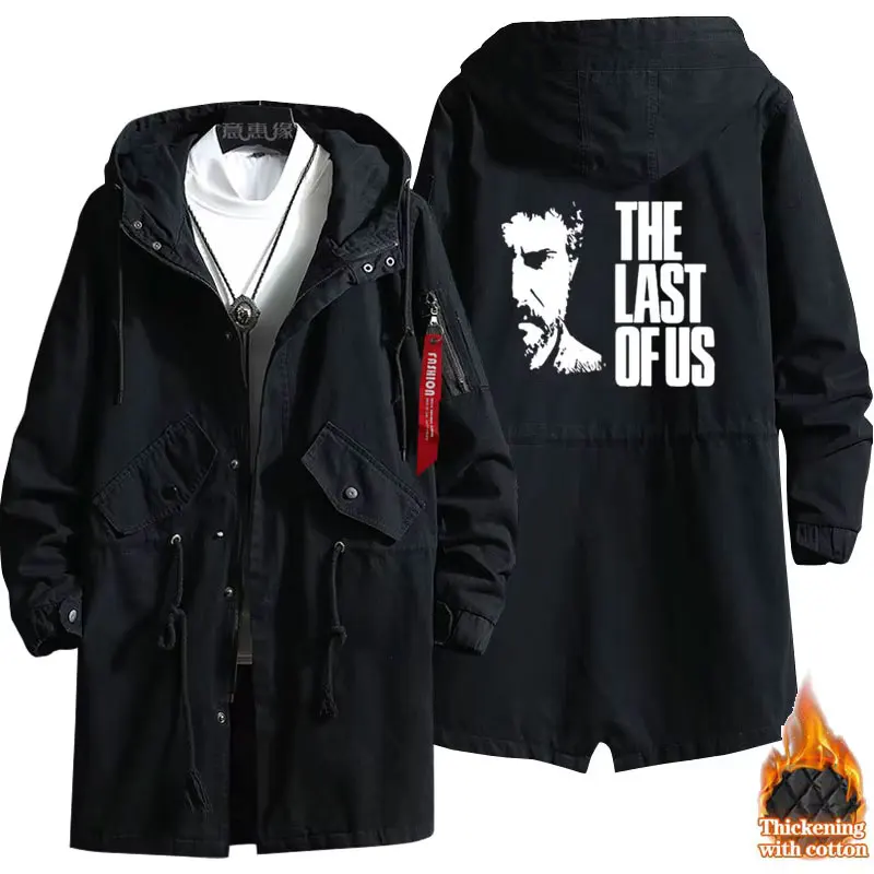 Новая игра The Last of Us 2 толстовка с капюшоном в стиле аниме Joel Ellie мужской плащ