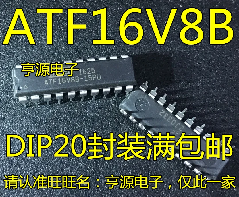 

Бесплатная доставка, ATF16V8B-15PU ATF16V8 ATF16V8B DIP20, 10 шт.