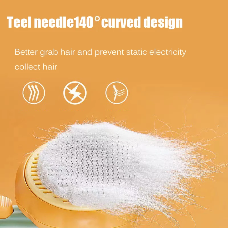 Расческа для домашних питомцев плавающая расческа снятия шерсти выцветающая