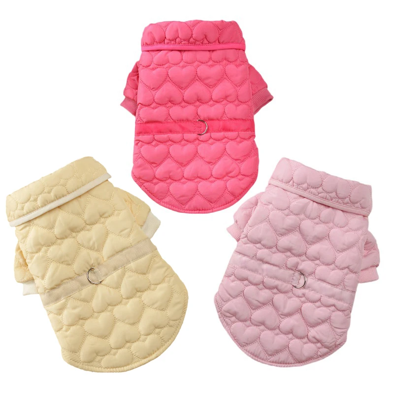 

Pet Winter Warm Jacket for Small Medium Dog Coats Puppy Soft Clothes Chihuahua French Bulldog Teddy Pug Costumes Pet Accessories