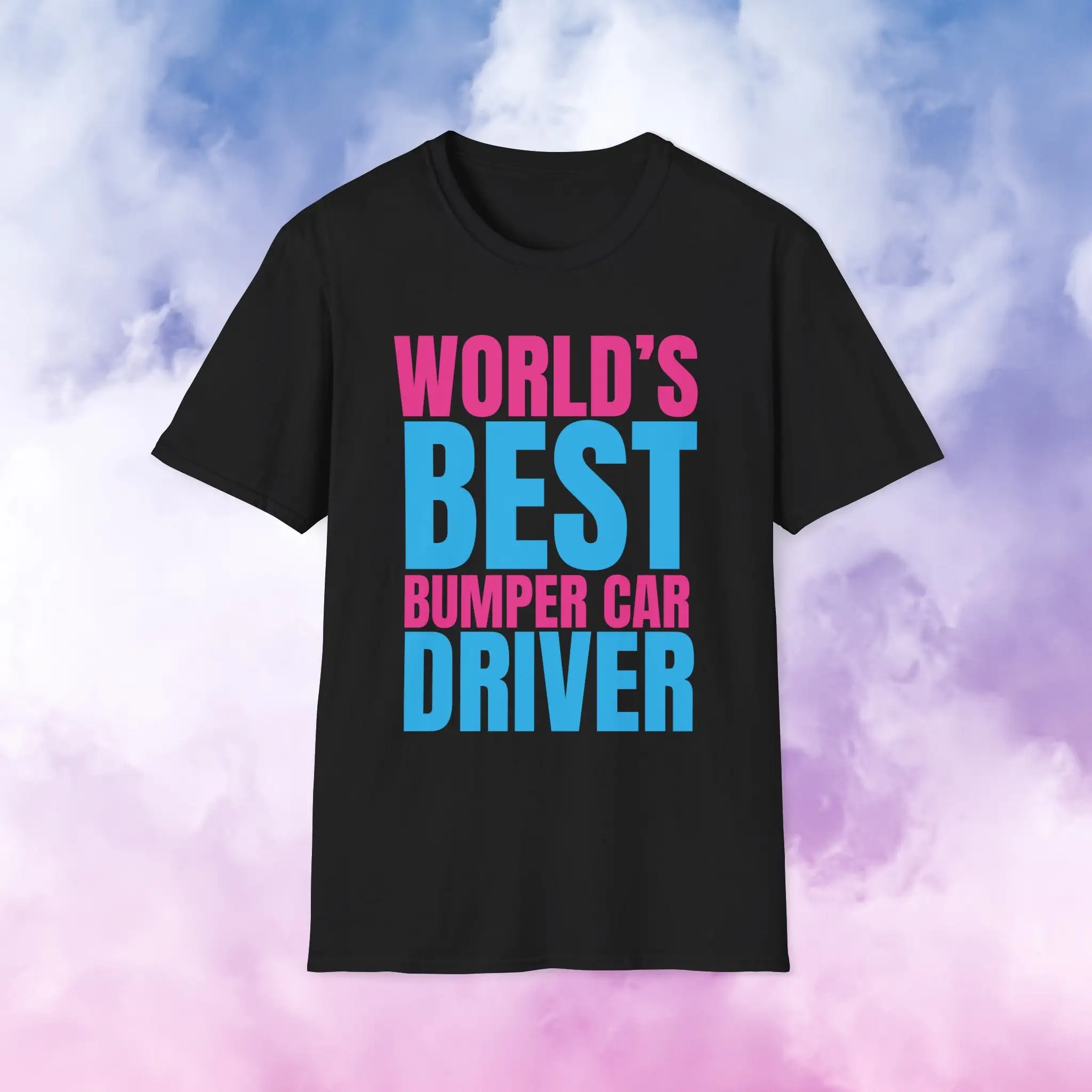 Бампер автомобиль футболка World'S лучший водитель карнавал S Dodgems Goer игры любимый