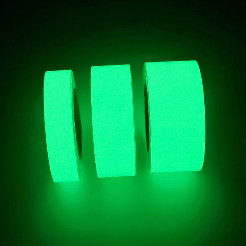 

1Roll Sticker Fishing Rod Luminous Sticker Protecting Fishing Rod Bandage Glow in the Dark DIY Self-adhesive Tape Fishing Tool