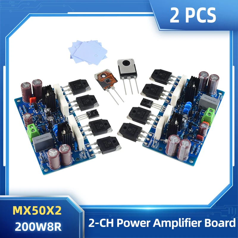 

Двухканальный Hi-Fi стереоусилитель MX50X2, 2 шт., Вт 8r