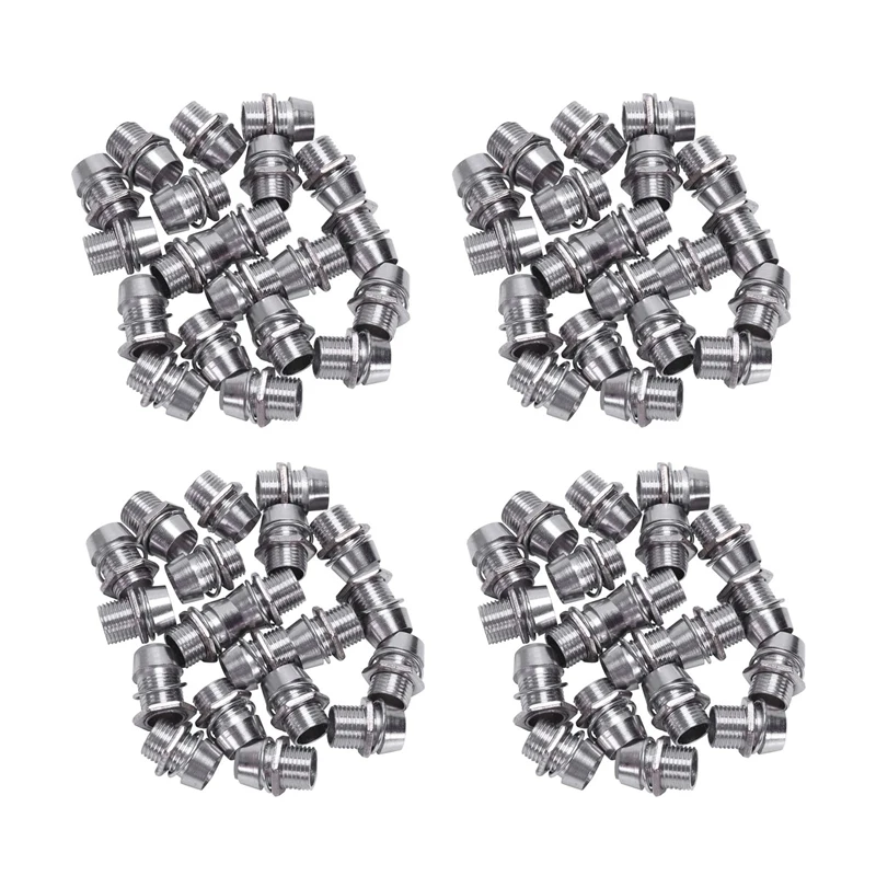 

80 Pcs Copper 5Mm Light Emitting Diode LED Holder Mount Panel Display