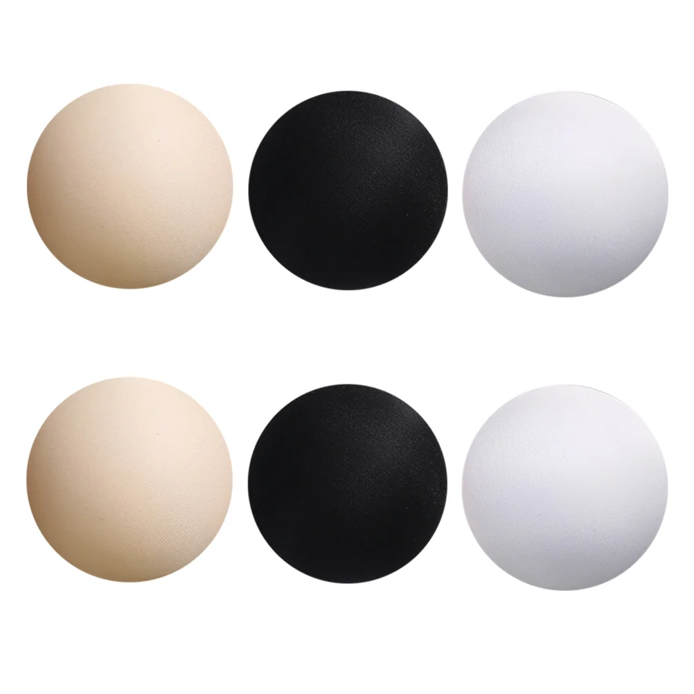 

6 пар круглых вкладышей, дышащие губчатые вставки, полезные прокладки