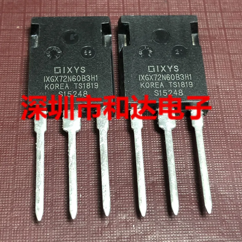 

(5 шт./партия) IXGX72N60B3H1 MOS TO-247 600V 72A