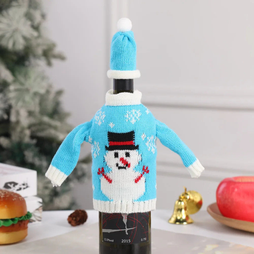 

Рождественские чехлы для бутылок MOONBIFFY