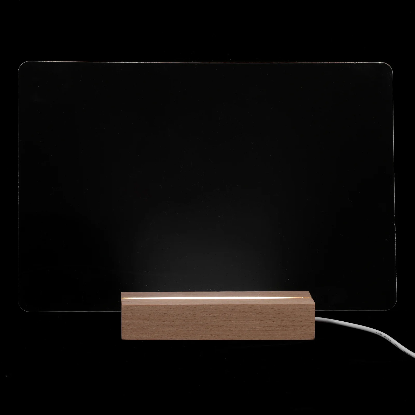 

Акриловый прозрачный планшет для письма, доска для сообщений, записей, стираемые сухо, столы светильник кие деревянные держатели для фотогр...