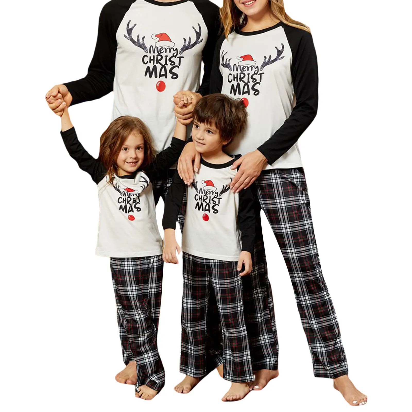 

Xmas Family Matching Pajamas Set New Arrivals 2023 Christmas Tree Santa Deer Print Adult Kids Pjs Baby Jumpsuit Dog Clothes