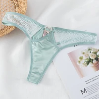 3pieces sexy lace panties womens thong sexy girlish briefs g sthing woman low waist seamless cotton underwear