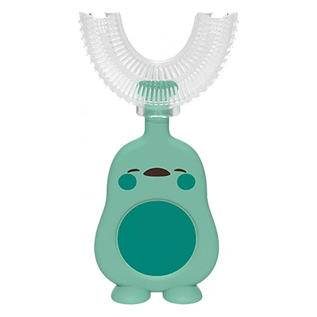 

Children's Toothbrush Newborns U-shaped Child Toothbrush Teethers Soft Silicone Newborn Brush Kids Teeth Oral Care Cleaning