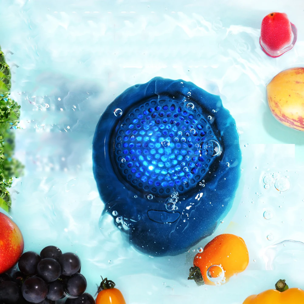 

NEW Capsule Shape Fruit Vegetable Washing Machine Protable Wireless Fruit Food Purifier Household Food Cleaner Machine