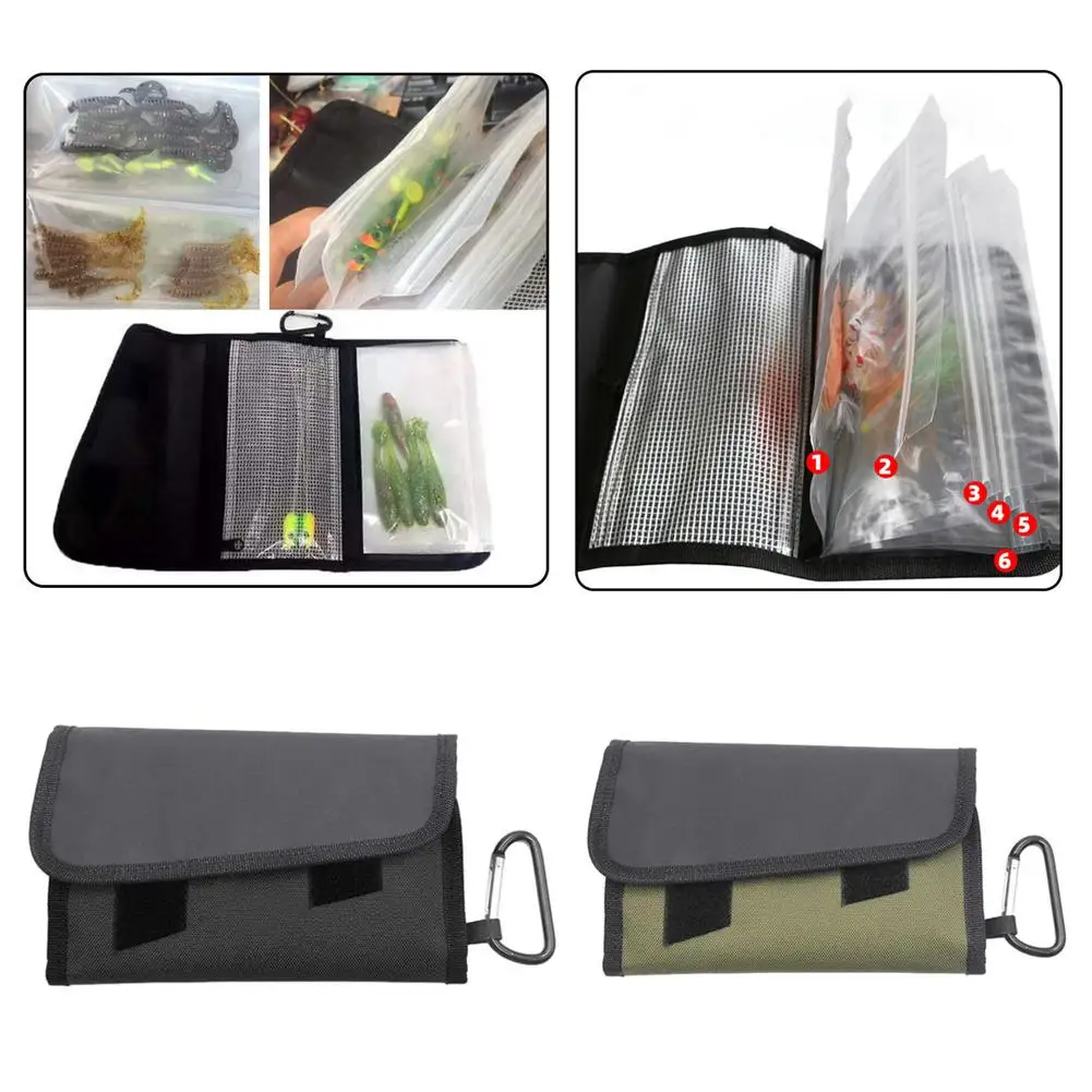 

Fishing Lure Bag Waterproof Organizer Storage Large Capacity To Pocket Removed Carry Fishing Easy Lure Separately I3L1